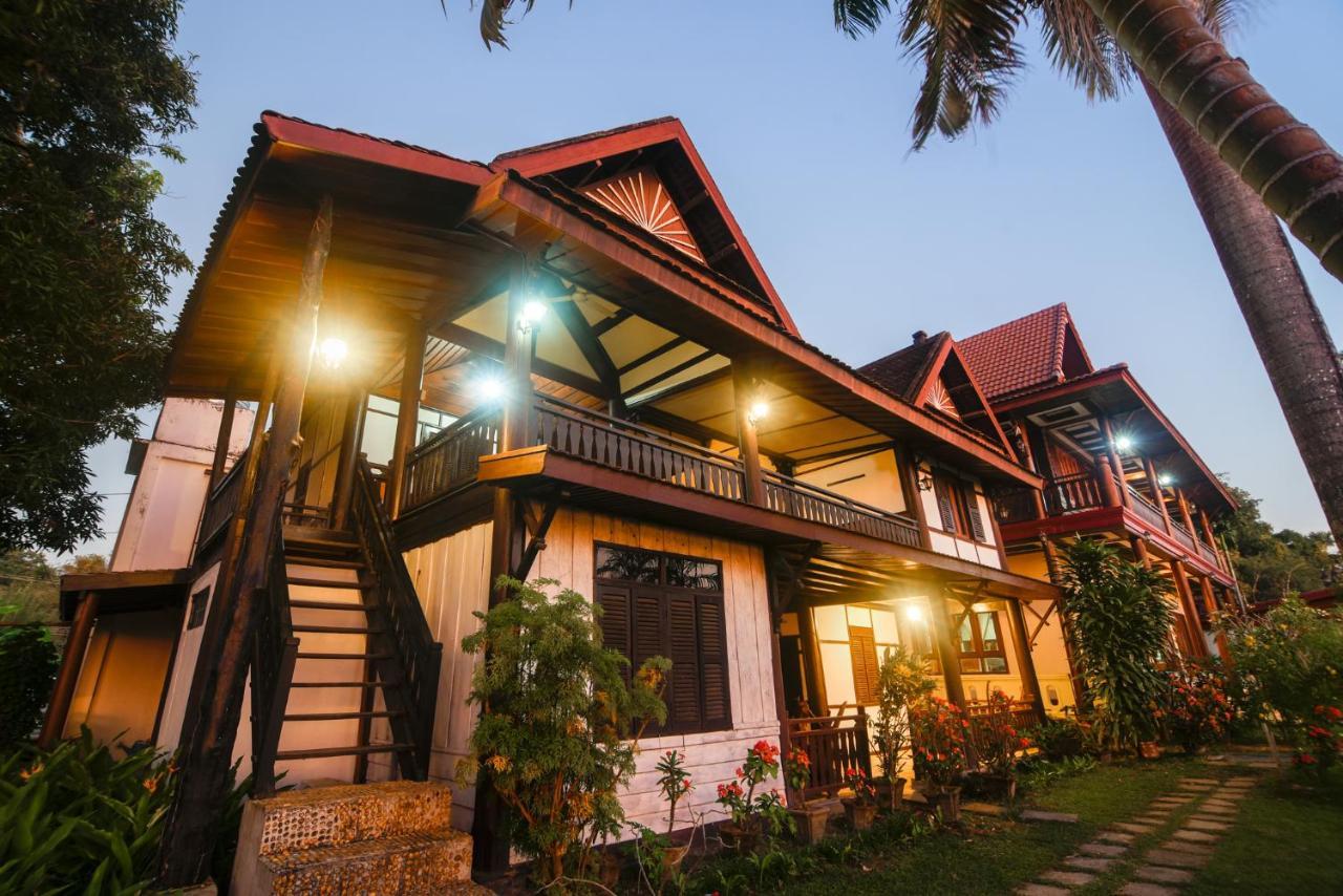Kongmany Colonial House Otel Muang Không Dış mekan fotoğraf