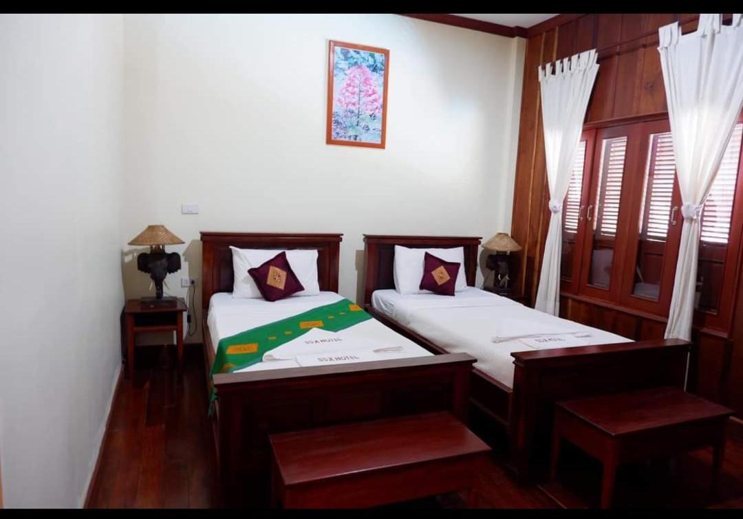 Kongmany Colonial House Otel Muang Không Dış mekan fotoğraf