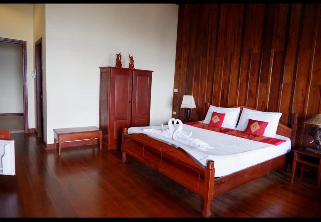 Kongmany Colonial House Otel Muang Không Dış mekan fotoğraf